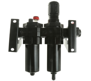 BL64-601 3/4 FRL, Automatic Drain, 40um Filtration Size - With <b>Gauge</b> - Product Image 3