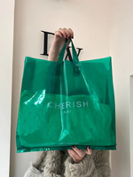 Sac en plastique à poignée en LDPE/HDPE avec logo imprimé personnalisé, sac découpé, sac de shopping pour l'emballage de vêtements/chaussures