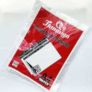Protector de Hojas A4 Transparente Personalizado y Duradero con 11 Orificios y Superficie Lisa - Product Image 2