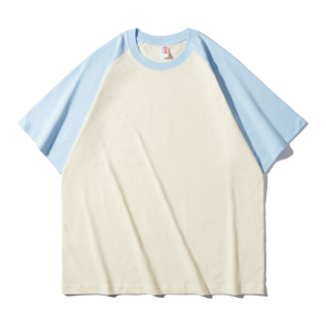 เสื้อยืดแขนสั้นผู้ชาย คอตตอน 100% 210GSM พิมพ์ลายกราฟิกปักลายดอกไม้ แบบขายส่ง พร้อมแขนเสื้อแบบคอนทราสต์ - Product Image 3