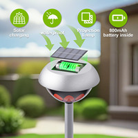 Neue wasserdichte LED-Solar-Garten leuchte für den Außenbereich mit Muster projektion für Rasen-und Landschafts wege Dekorative Beleuchtung