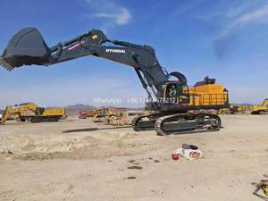 Bon prix pour l'excavatrice Hyundai 1250 de 118 tonnes, d'occasion, de fabrication coréenne, de type lourd, Hx1250, excavatrice sur chenilles Hyundai - Product Image 4