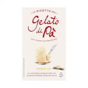 Es krim Italia kualitas tinggi La Ricetta del gelato di Pa vuglia bata 1L untuk HORECA shop