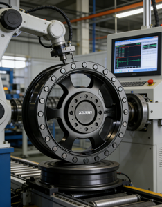 Nuevas llantas de aleación de aluminio de 16X6.5 con radios múltiples, ajuste universal, color negro mate, con 3 años de garantía - Product Image 4