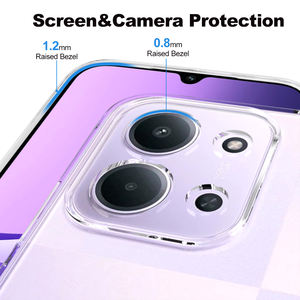 Pour le boîtier Redmi 15C TPU avec des images de marketing gratuites-Options claires et multicolores de 2.0mm de haut, 10 quantité minimale de commande, expédition rapide, usine directe - Product Image 2