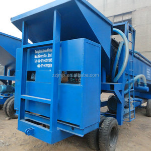 Compost portable trommel gold screening plant for washing and separating gold and rock - Product Image 2