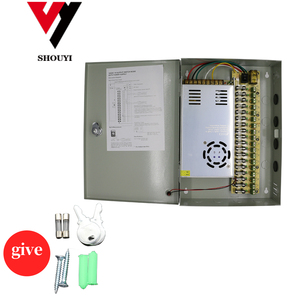 Beralih catu daya terpusat monitor catu daya kotak catu daya Output DC 12V 30A 18CH 360W Input AC 100-240V 10 ~ + 40 - Product Image 3