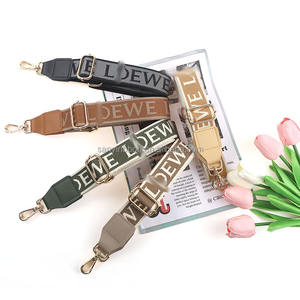 สายสะพายกระเป๋าแบบไขว้ ทำจากผ้าโพลีเอสเตอร์ลายแจ็คการ์ด ปรับความยาวได้ ใช้แทนสายสะพายกระเป๋าถือ - Product Image 6