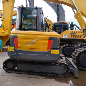 Mini Excavadora Usada VOLVO EC60C de 6 Toneladas, EPA CE EC60D, Excavadora de Segunda Mano con Hoja Topadora para Granja, Casa y Jardín - Product Image 2