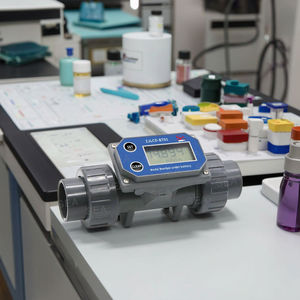 Capteur de débit de liquide pour tuyau PVC, sortie impulsionnelle, compteur d'eau numérique, piscine, industrie chimique, irrigation agricole - Product Image 6