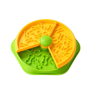 Pet <b>Slow</b> <b>Feeder</b> <b>Bowl</b> Layered Design Anti Choke Feeding <b>Bowl</b> for Dogs and Cats Interactive Food Dispenser - Product Image 1
