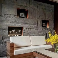 Dalles murales en pierre artificielle PU de haute qualité, panneaux muraux en faux pierre pour la décoration de la maison
