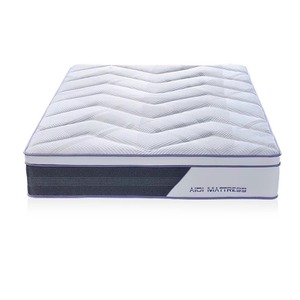 Colchón de Espuma Viscoelástica Euro Top de Alta Calidad AI DI, Doble Confort, Refrigerante, con Resortes Bonnell, en Oferta - Product Image 6