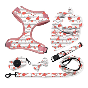 Arnés personalizable de nailon para perros, arnés de mochila de Bondage pequeño XS acolchado sólido para perros ciegos, arnés personalizable de cáñamo para perros - Product Image 1