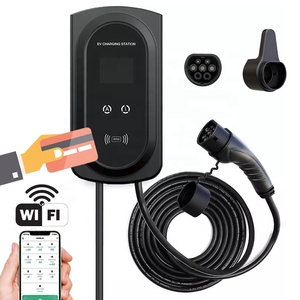 22KW WIFI RFID Smart Vehicle Charging Pile GBT 22 LEVEL2 AC EV Charger Type 2 7KW to 22KW <b>Car</b> Charge Station - Product Image 5
