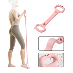 New Design TPE Resistance <b>Band</b> 8-Shape Exercise Stretching Fitness Elastic Trainer Yoga Shoulder Opening Home <b>Workout</b> Yoga - Product Image 4