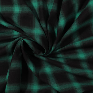 Ücretsiz Numune Teslimatı Dokuma Gradyanlı İlkbahar-Sonbahar Saf Pamuklu Fırçalanmış Aşınmaya Dayanıklı Flanel Ekose Kumaş Gömlekler İçin - Product Image 4