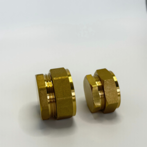 水系统用高压黄铜六角压缩28毫米35毫米42毫米管件端盖塞 - Product Image 3