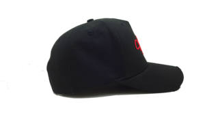 Casquette de baseball structurée de haute qualité pour la vente en gros, casquette vieillie avec broderie personnalisée rouge et bande de marque - Product Image 3