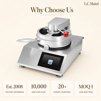Machine de cuisson automatique commerciale pour sautés, avec couvercle rabattable, pour wok, robot culinaire pour cuisine de restaurant
