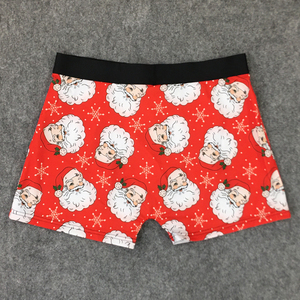 OEM ODM Service <strong>Christmas</strong> Custom Design <strong>Boxer</strong> Briefs High Quality Underwear for <strong>Men</strong> Comfort <strong>Boxers</strong> for <strong>Christmas</strong> - Product Image 5