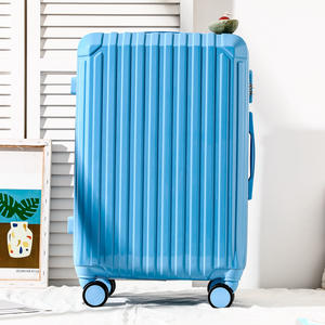 กระเป๋าเดินทาง C606 ABS ขนาด 20 นิ้ว สีพื้น ล้อหมุนได้ กันน้ำ ป้องกันการโจรกรรม เหมาะสำหรับผู้ชาย ผู้หญิง นักเรียน ใช้สำหรับเดินทางท่องเที่ยว - Product Image 4