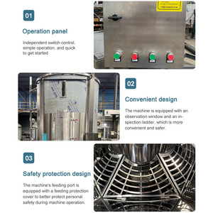 オルメ鶏飼料ミキサー機1000kg/h粉砕機牛畜豚家禽動物飼料ミキサー価格 - Product Image 4