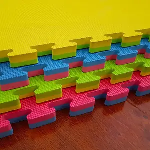 LINYIQUEEN Tatami EVA Puzzle-Matte 2,5 cm verschleißfest ausgezeichnete Verarbeitung für Cheerleading Garage Büro Kinder spielen YOGA