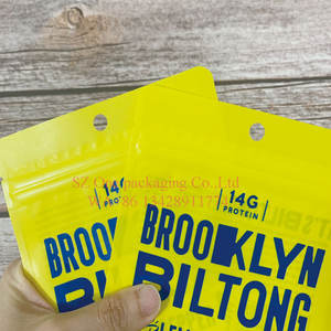 Трехстороннее уплотнение с УФ-печатью, пищевая говядина, курятина, курица, мясо, вакуумная гибкая упаковка, сумка на молнии, открытая внизу - Product Image 5