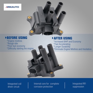 Bobina di Accensione ARKAUTO FD497 DG474 1E03-18-10X per FORD MONDEO FOCUS ESCAPE MAZDA 6 TRIBUTE B2300 MYSTIQUE <span class=keywords><strong>1</strong></span>.6 2.0 <span class=keywords><strong>2.3</strong></span> - Product Image 3