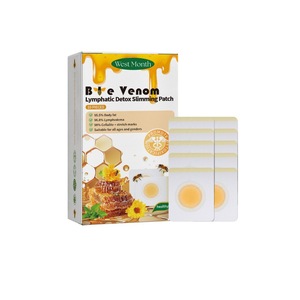 Parche adelgazante linfático de abeja Moldeador de cuerpo Cuidado DE LOS PIES Alivio de pérdida de peso Yeso para aliviar el estrés Producto de belleza y cuidado personal - Product Image 3