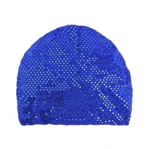 Vente en gros de turbans pré-noués en polyester pour femmes africaines, accessoires scintillants, grandes tresses, foulards multifonctions pour l'extérieur - Product Image 6