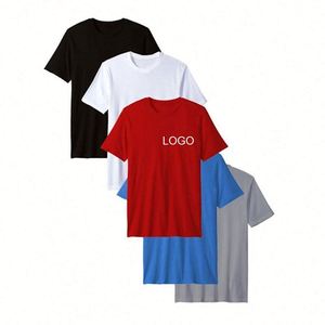Design Customized Color Wholesale Short Sleeve 100% Cotton logo Printing t Shirt for Men High Quality - Product Image 2