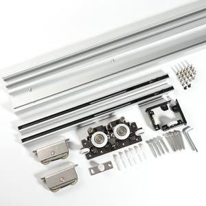 <span class=keywords><strong>Porte</strong></span> <span class=keywords><strong>coulissante</strong></span> invisible RHETECH, sans rail apparent, système de glisse caché, <span class=keywords><strong>porte</strong></span> fantôme, double sens, amortisseur, aluminium, <span class=keywords><strong>fermeture</strong></span> douce, chambre à coucher - Product Image 2