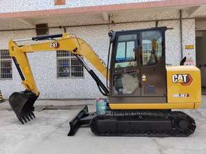 Petite pelle sur chenilles Cat305.5E2 d'occasion haute performance à faible durée de travail Prix réduit-Palier PLC de la pompe à noyau - Product Image 2