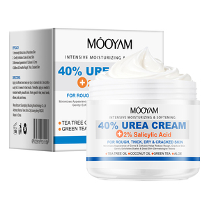 <span class=keywords><strong>Crema</strong></span> all'<span class=keywords><strong>urea</strong></span> 40% OEM all'ingrosso, idrata e nutre intensamente la pelle, etichetta privata MOOYAM, cura della pelle per corpo e <span class=keywords><strong>viso</strong></span>, 150g. - Product Image 1