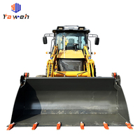 Marque Yaweh Modèle 388 chargeuse-pelleteuse hydraulique une machine multi-usages économie d'énergie chargeuse-pelleteuse à haute efficacité