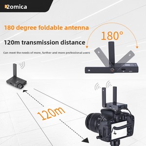 Microphone cravate sans fil professionnel <span class=keywords><strong>COMICA</strong></span> BoomX-U pour vidéos courtes, streaming en direct, interviews, vlogging mobile, réduction du bruit - Product Image 3