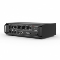 Amplificateur de sonorisation CD-13 | Amplificateur PA 40W avec USB/SD/Bluetooth, sortie à tension constante 70V/110V, 3 entrées micro