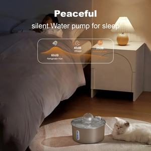 <span class=keywords><strong>3</strong></span>.2L自动猫喷泉USB DC 5v不锈钢宠物饮水机，带静音泵 - Product Image 5