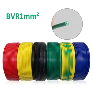 <span class=keywords><strong>1sqmm</strong></span> pvc는 구리 절연제 철사 빨강, 녹색, 파랗고, 노란 색깔 100m 목록을 입혔습니다 - Product Image 4