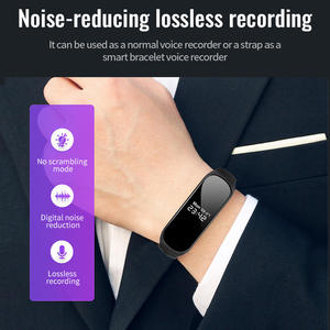 Reloj Grabador de Voz Inteligente con Pantalla Digital de Alta Definición, Cancelación de Ruido, Ligero y Elegante - Product Image 6