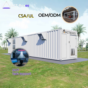 ตู้คอนเทนเนอร์ระบายความร้อนด้วยน้ำขนาด 40 ฟุต สำหรับเครื่องขุดไฮโดรคอยล์ 300+ เครื่อง - ฟาร์มขุดบิทคอยน์ความเข้มข้นสูง 1.7 เมกะวัตต์ พร้อมใช้งานอย่างรวดเร็ว - Product Image 1