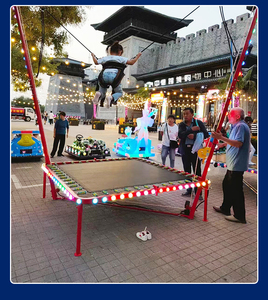 <span class=keywords><strong>Lit</strong></span> de saut à LED à lumière unique trampoline élastique <span class=keywords><strong>électrique</strong></span> d'extérieur pour enfants pliable avec un excellent rapport qualité-prix - Product Image 2