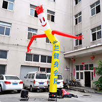 Impression personnalisée Publicité Sky Dancer Air Dancer Gonflable 6M