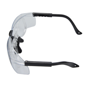 Gafas de Seguridad de Media Montura, Lentes de Policarbonato Antivaho, Protección Contra el Polvo en Obras de Construcción # 043 - Product Image 1