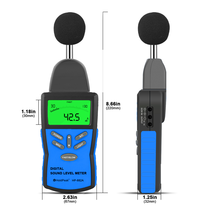 Holdpeak HP 7000A Decibel Sound Level