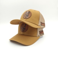 Gorra Trucker Richardson 112 con Logotipo Personalizado, Estilo Hip Hop, Gorra de Pesca con Cierre a Presión, 6 Paneles, Poliéster/Algodón, Unisex, Ajustable