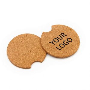 Posavasos de madera natural al por mayor con grabado láser, posavasos de nogal y bambú, logotipo personalizado, redondos, en blanco, para regalo. - Product Image 5