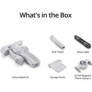 <span class=keywords><strong>Osmo</strong></span> Mobile <span class=keywords><strong>SE</strong></span> 3 แกนกันสั่นสำหรับโทรศัพท์มือถือ แบบพกพาและพับเก็บได้ ตัวกันสั่นสำหรับถ่ายวิดีโอ - Product Image 2